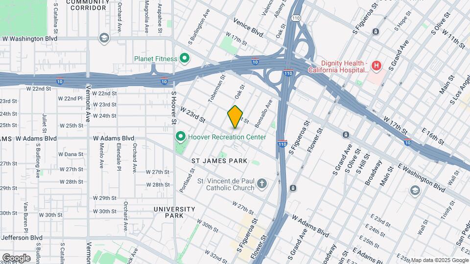 841 W 23rd St Mapa y Detalles de la Ubicación