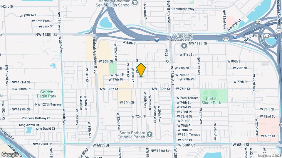 3041 W 76th St, Unit 00 Map and Location Details
