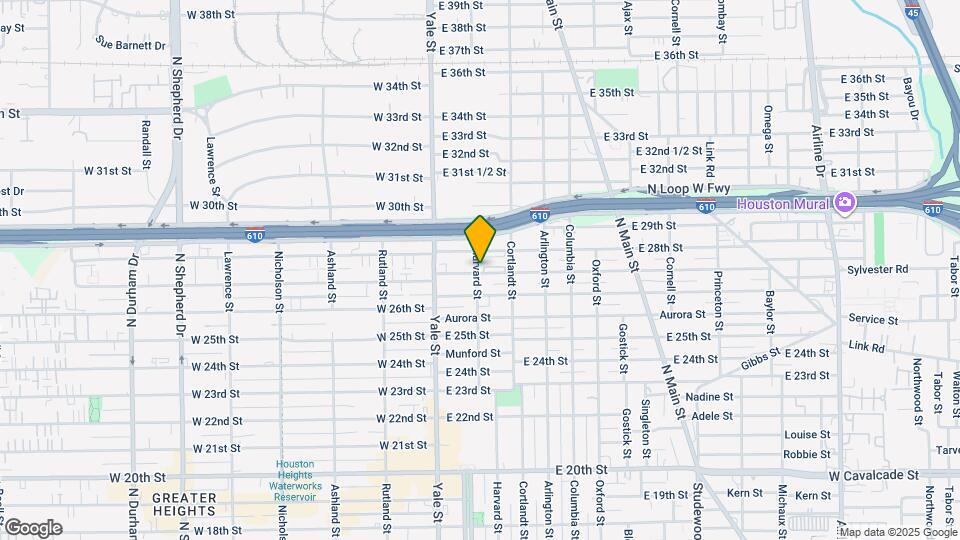 2702 Harvard St Map and Location Details