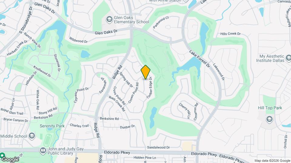1507 Hunters Creek Dr Map and Location Details