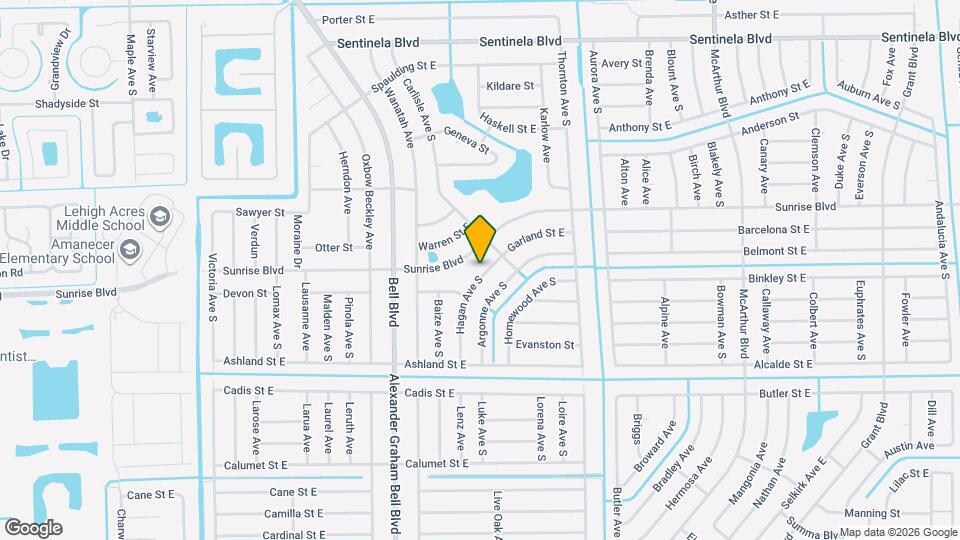206 Hagan Ave S Map and Location Details