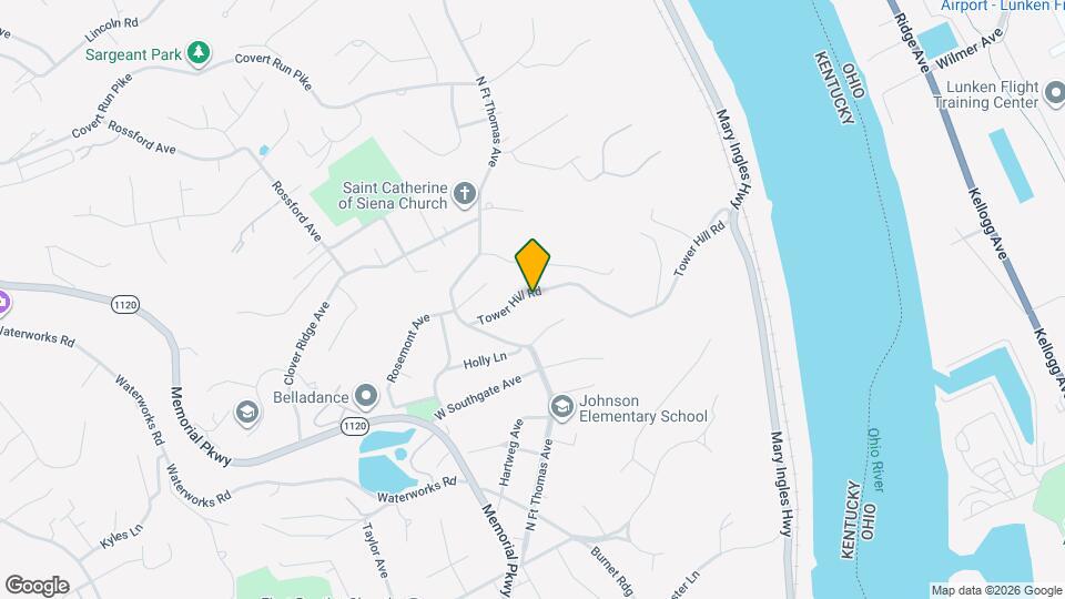 58 Tower Hill Rd Map and Location Details