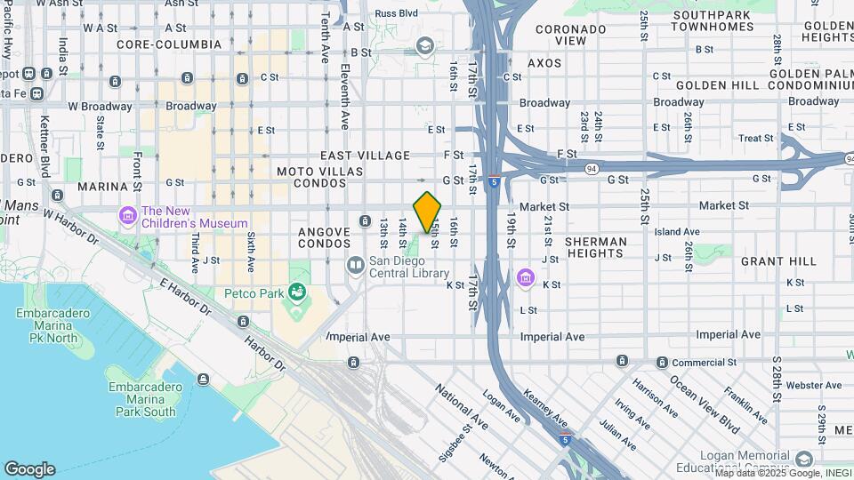 Spire San Diego Mapa y Detalles de la Ubicación