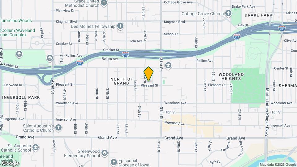 3211 Pleasant St Mapa y Detalles de la Ubicación