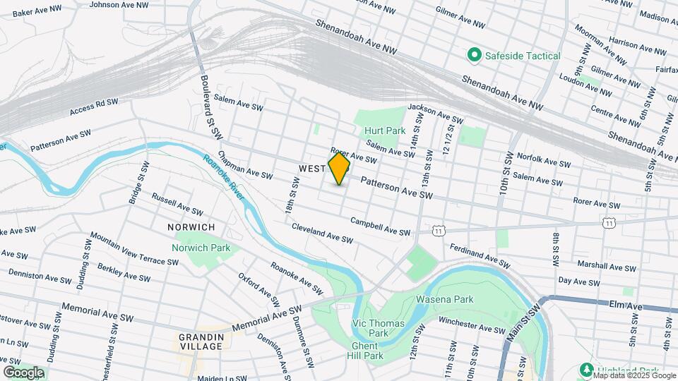 1609 Chapman Ave SW, Unit A Map and Location Details