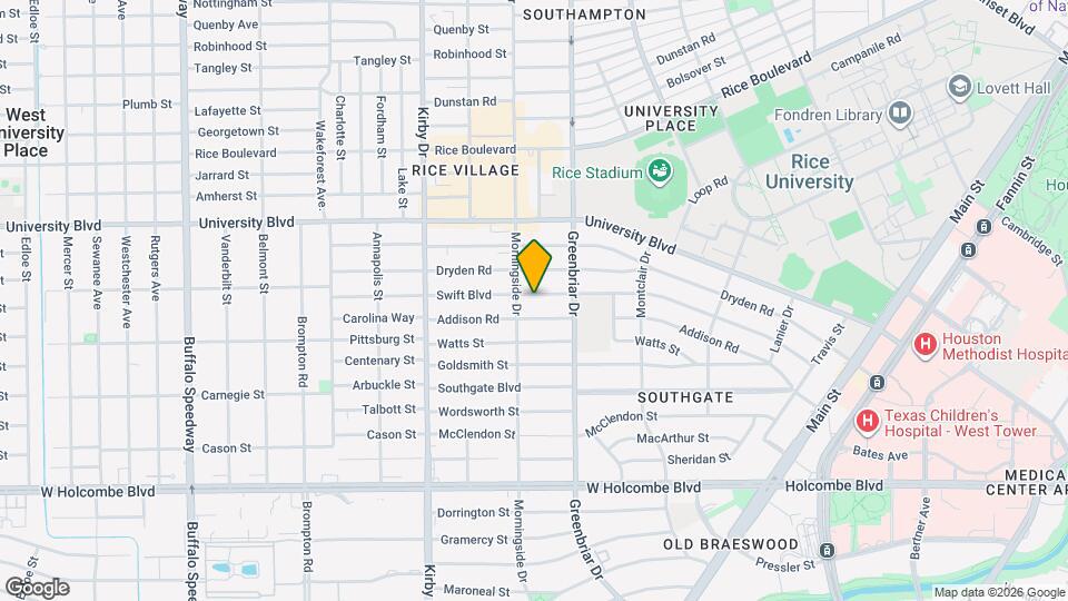 2327 Swift Blvd Map and Location Details