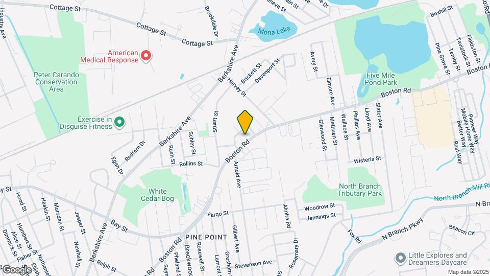 660 Boston Rd Map and Location Details