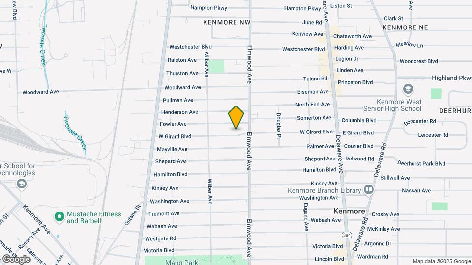 237 W Girard Blvd Map and Location Details