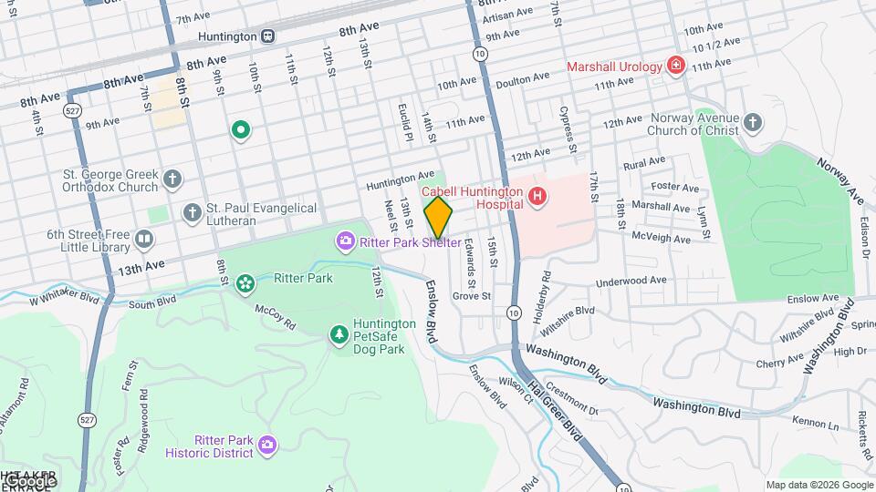 1331 Washington Blvd, Unit 1331 DOWN Map and Location Details