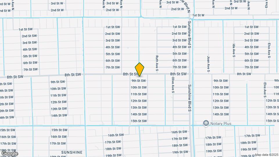 3308 9th St SW Map and Location Details