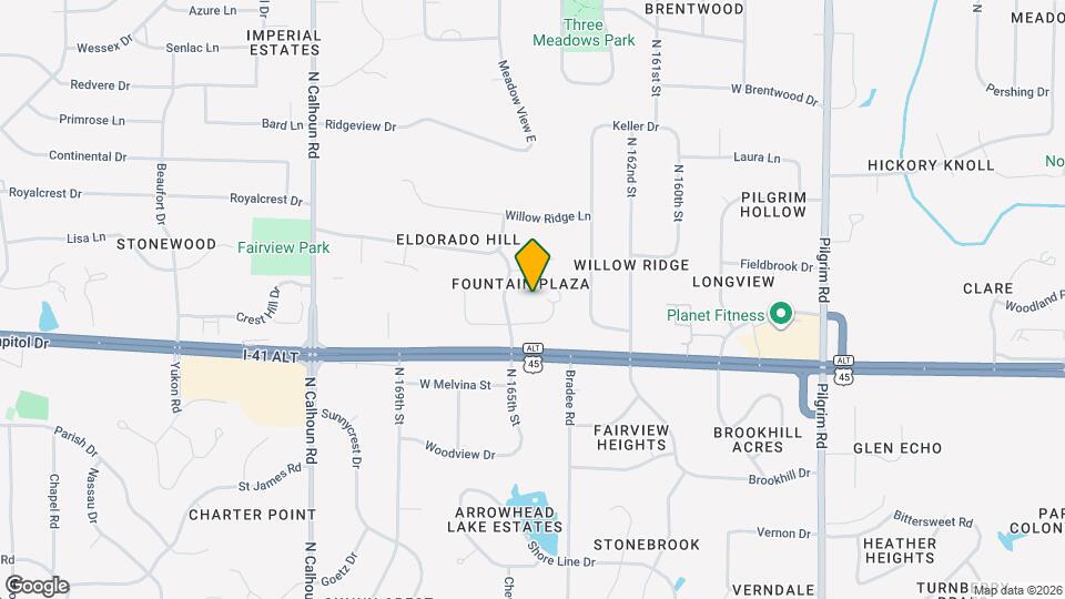 16450 Dane Ct E Map and Location Details