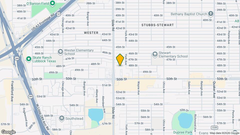 5109 48th St Mapa y Detalles de la Ubicación