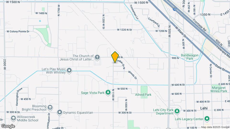 1078 W 800 N Map and Location Details