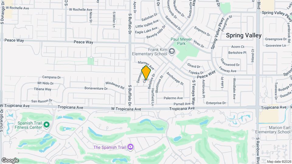 4724 Cosley Dr Map and Location Details