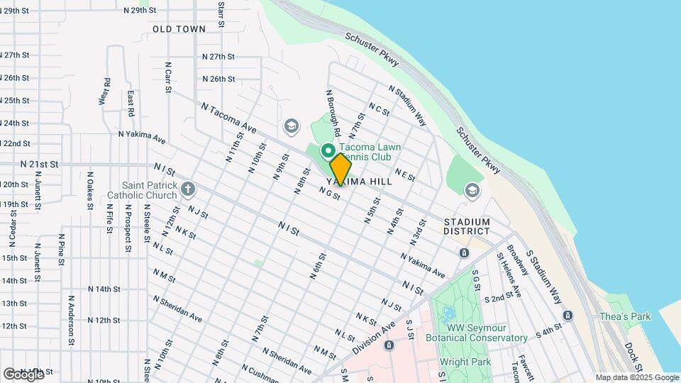 611 N G St, Unit Unit B Map and Location Details