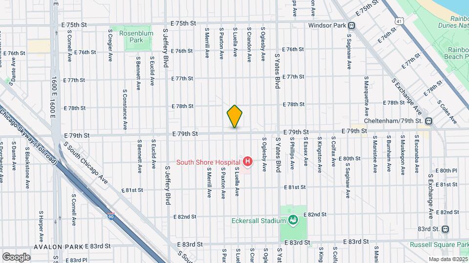 2216-2226 E 79th St Mapa y Detalles de la Ubicación