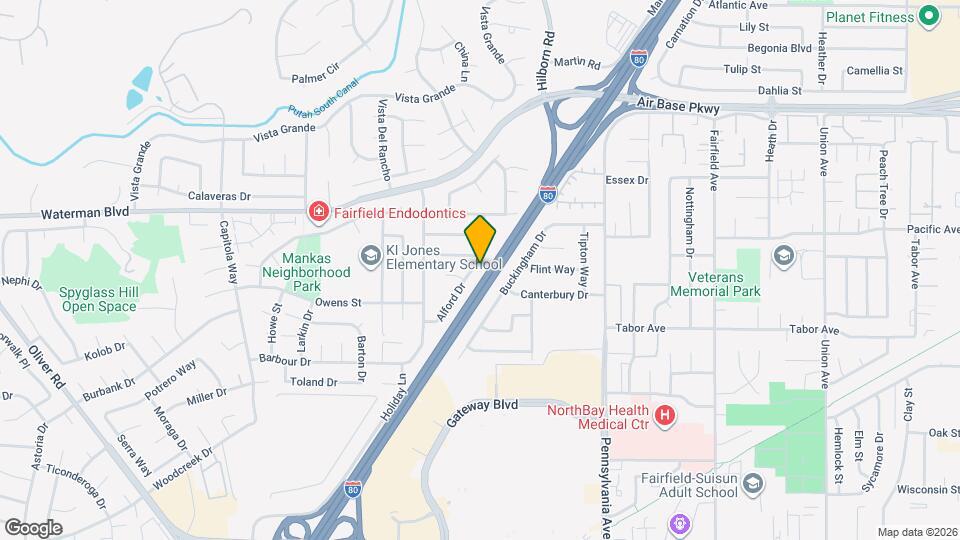 1812 Alford Dr Mapa y Detalles de la Ubicación