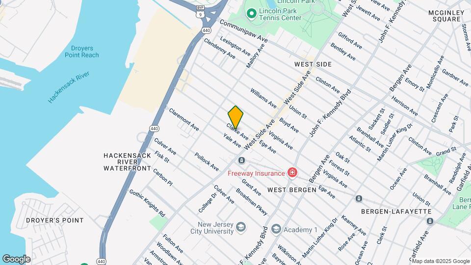 37 Clarke Ave Mapa y Detalles de la Ubicación