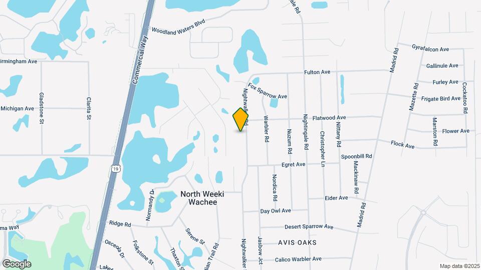 8303 NIGHTWALKER Rd Map and Location Details
