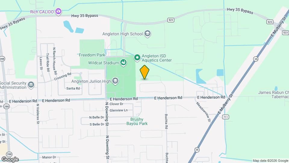 1524 N Blue Bonnet Ln Map and Location Details