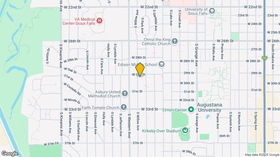 2208 S Willow Ave Map and Location Details