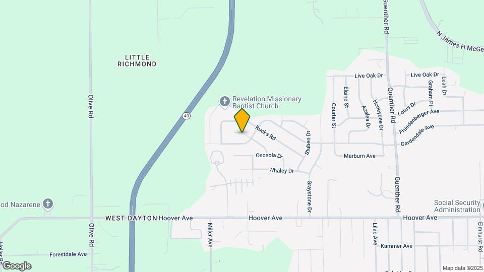 1323 Marot Dr Map and Location Details