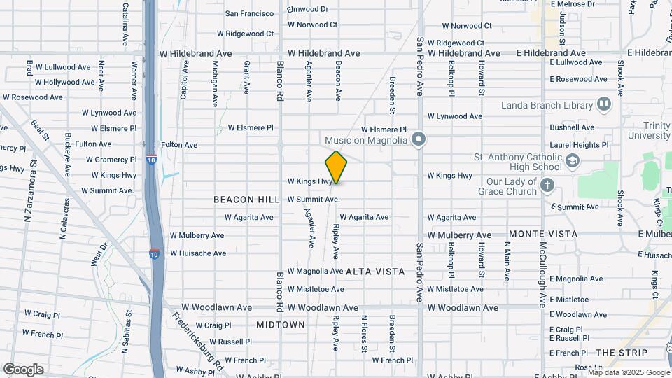 643 West Summit Ave Mapa y Detalles de la Ubicación