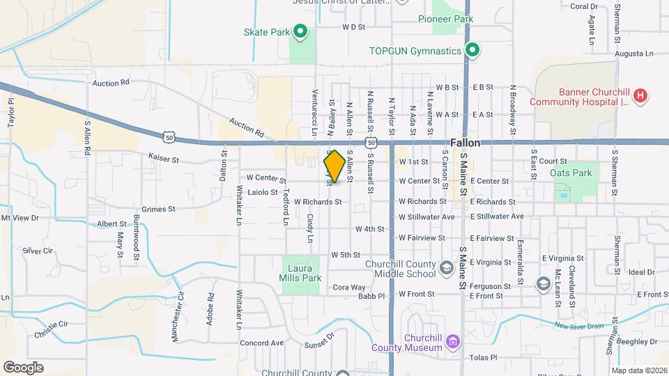 225 S Bailey St Map and Location Details