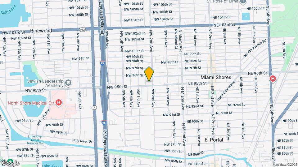 235 NW 95th St Mapa y Detalles de la Ubicación