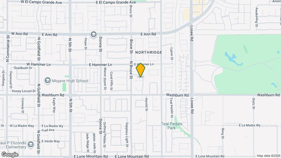 1424 Laughing Larkspur Ave Map and Location Details