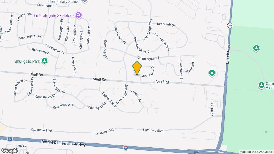 8688 Deer Hollow Dr Map and Location Details