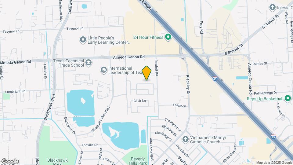 10111 Victoria Falls Ln Map and Location Details