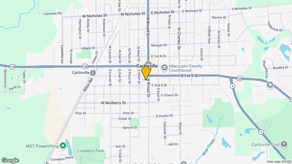 South School Apartments Map and Location Details