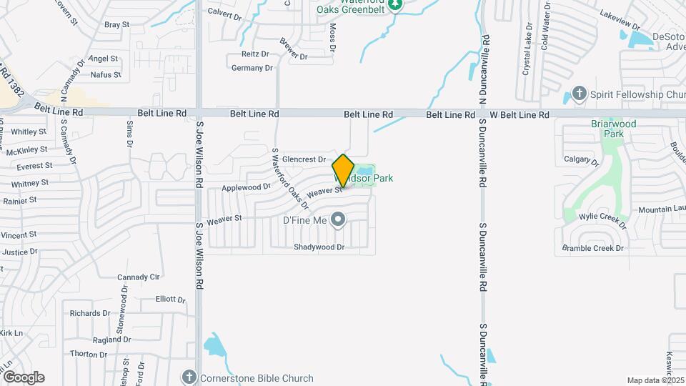 1146 Weaver St Map and Location Details