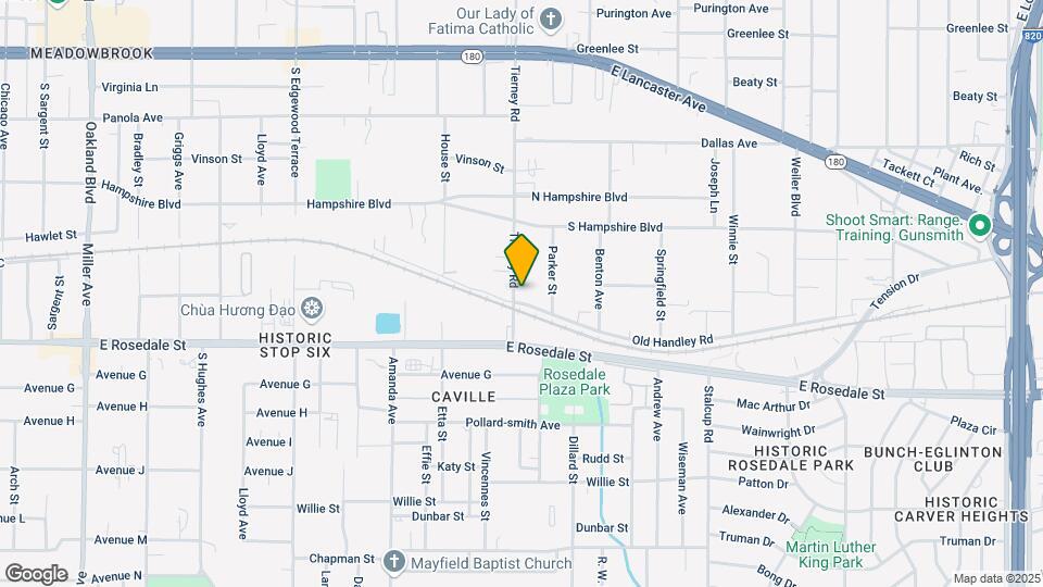 1009 Tierney Rd Mapa y Detalles de la Ubicación