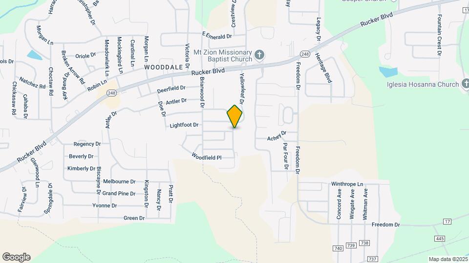 105 Candlebrook Dr Map and Location Details
