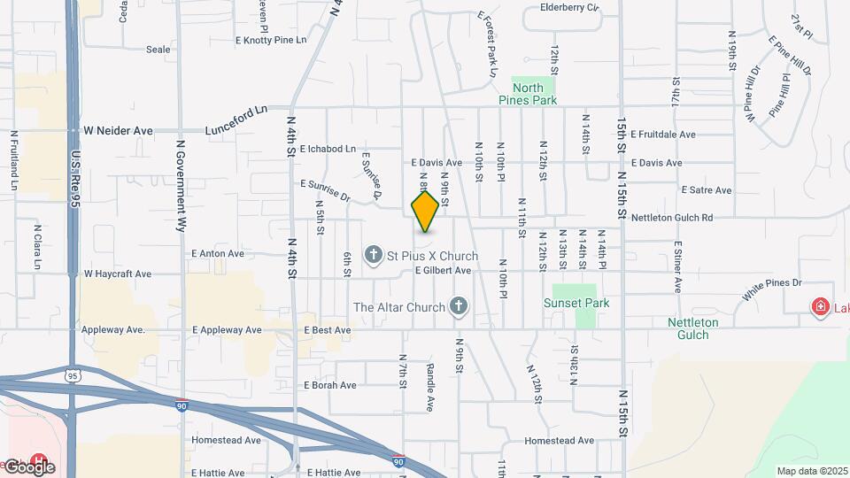 719 E Vintage Ct Map and Location Details