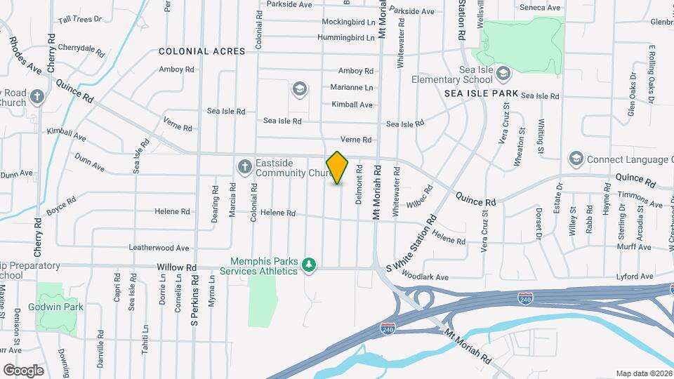 1533 Cranford Rd Map and Location Details