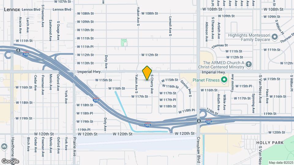 3514 W 115th St Map and Location Details