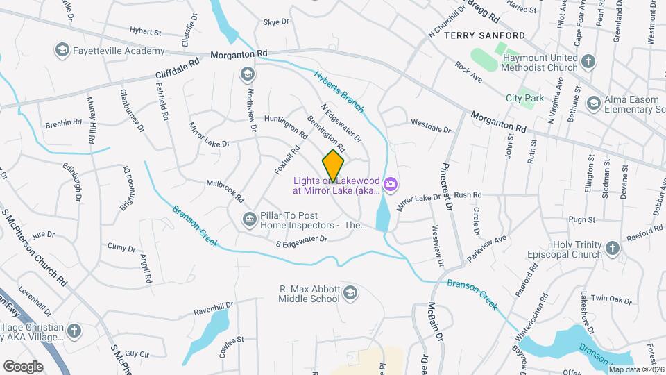 2530 Mirror Lake Dr Map and Location Details