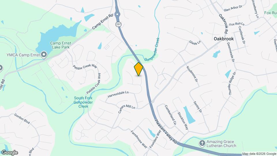 1231 Edgebrook Ct Mapa y Detalles de la Ubicación