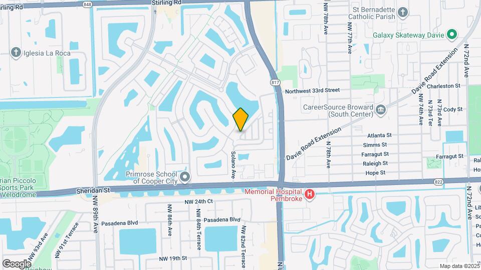 2907 Tortola Way Map and Location Details