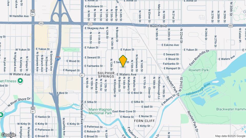 8410 N Mulberry St Map and Location Details
