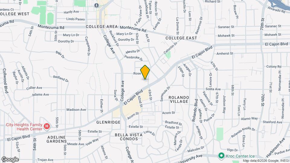 4724 63rd St Map and Location Details