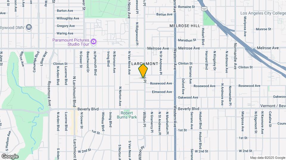 Grand Wilton, 455 N Wilton Pl Map and Location Details
