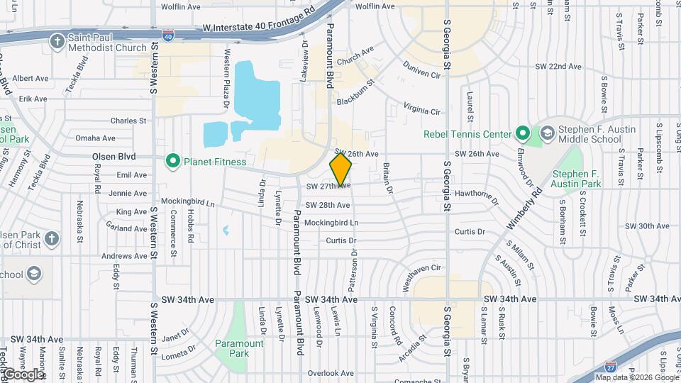 3103 SW 27th Ave Map and Location Details