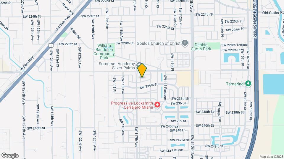 23343 SW 116th Ct Map and Location Details