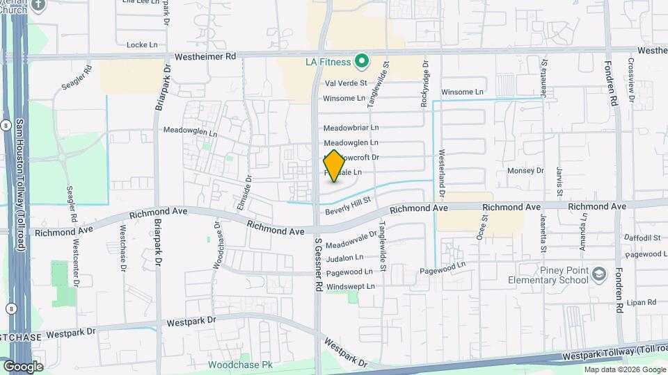 9638 Meadowland Dr Map and Location Details
