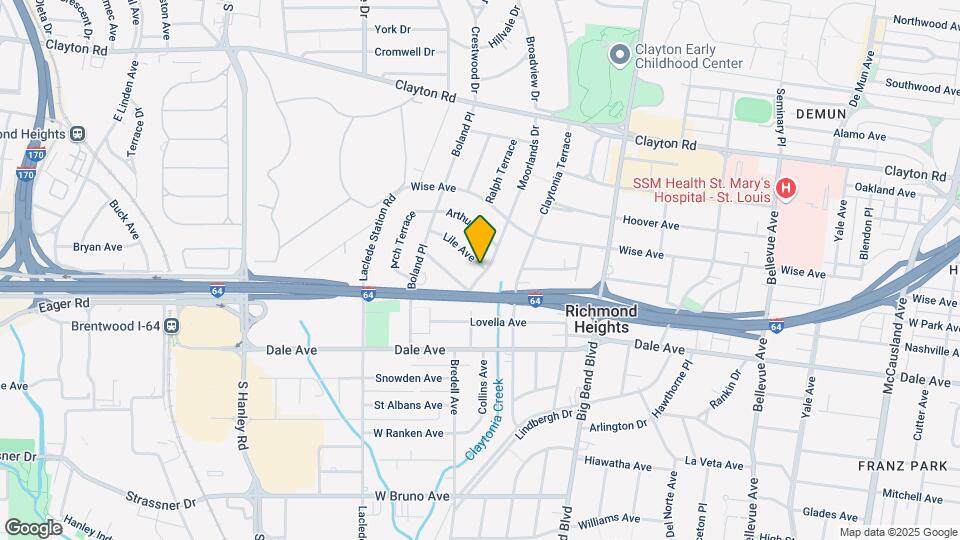 7700 Lile Ave, Unit 2nd Floor Map and Location Details