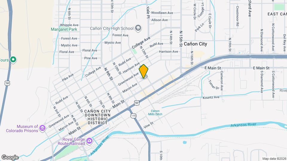 1118 Macon Ave Map and Location Details